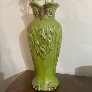 Vintage look Ceramic Owl Vase